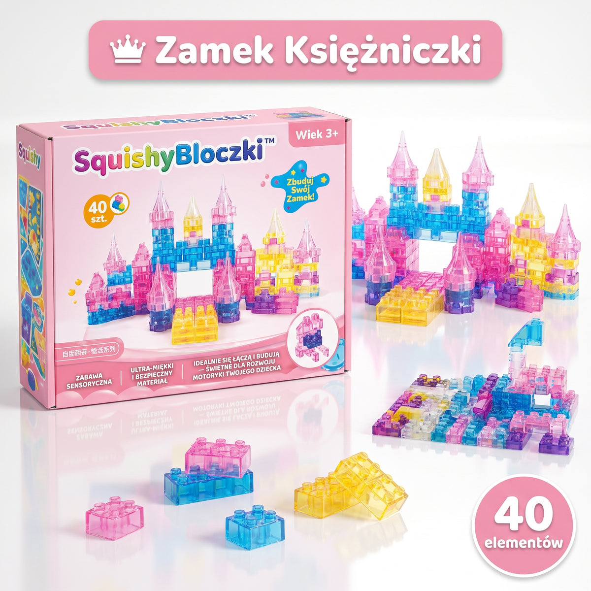 SquishyBloczki™ — Zamek Księżniczki