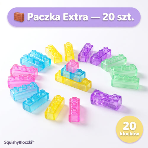 SquishyBloczki™ — Paczka Extra